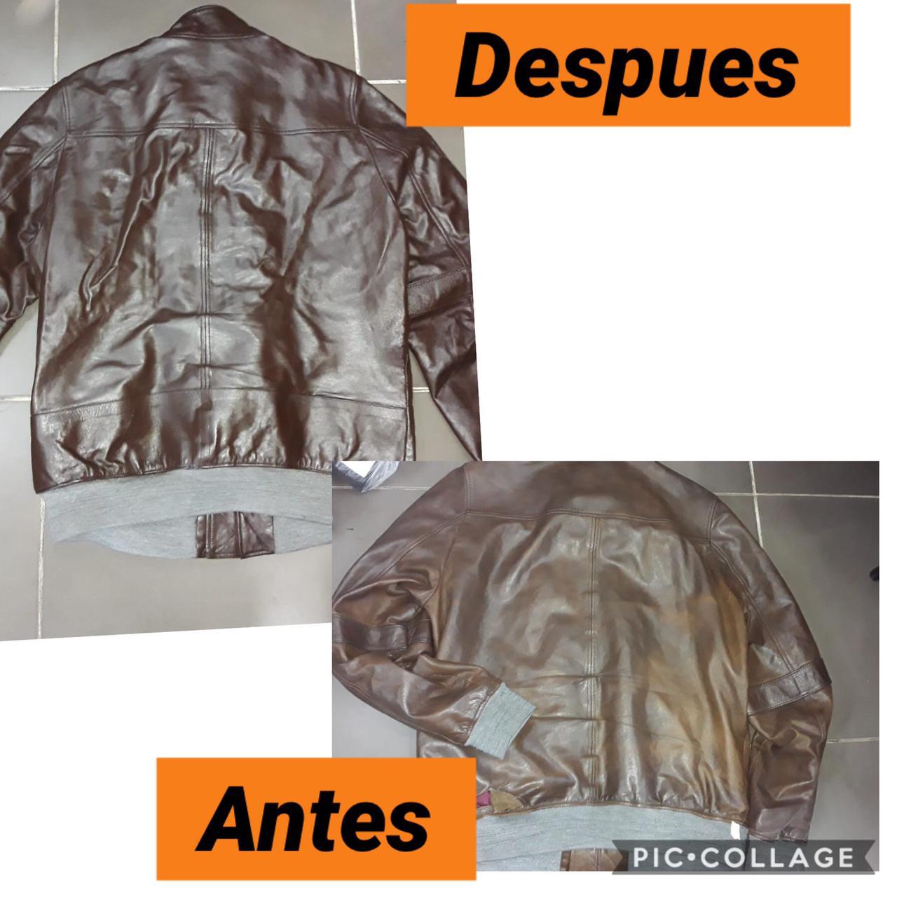 Teñido de chaquetas después de la reparación
