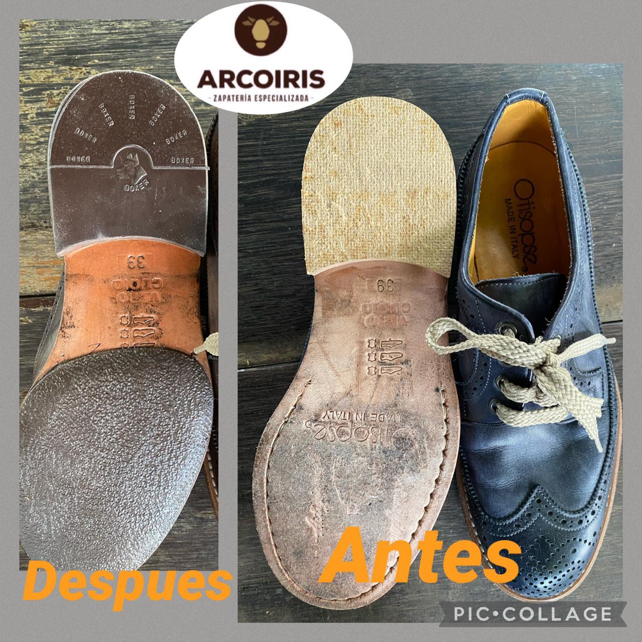 Protector para zapatos después de la reparación