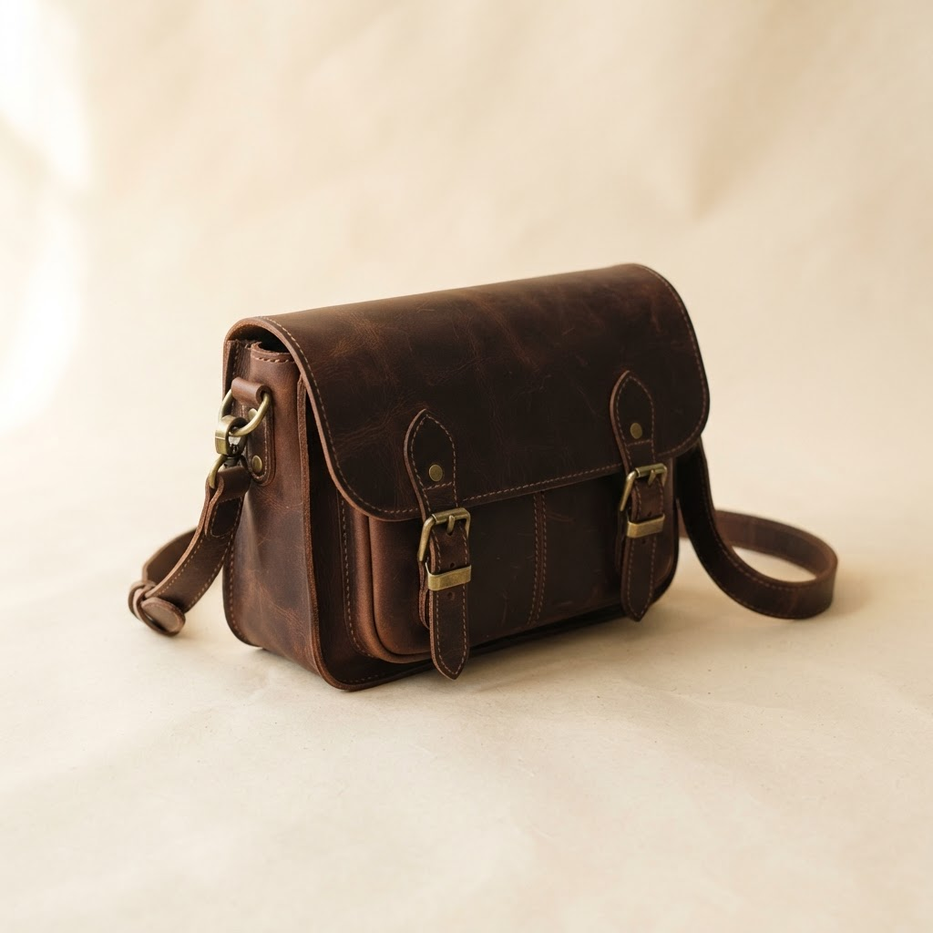 Bolso cruzado recuperado